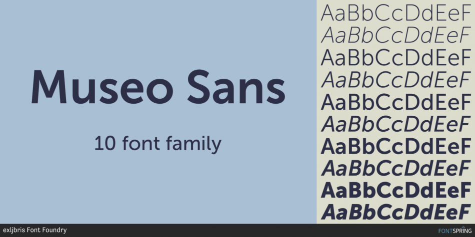 museo sans font family free fonts download