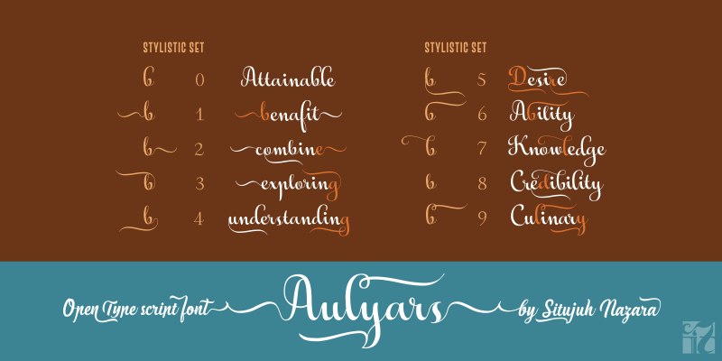 Aulyars Script Font