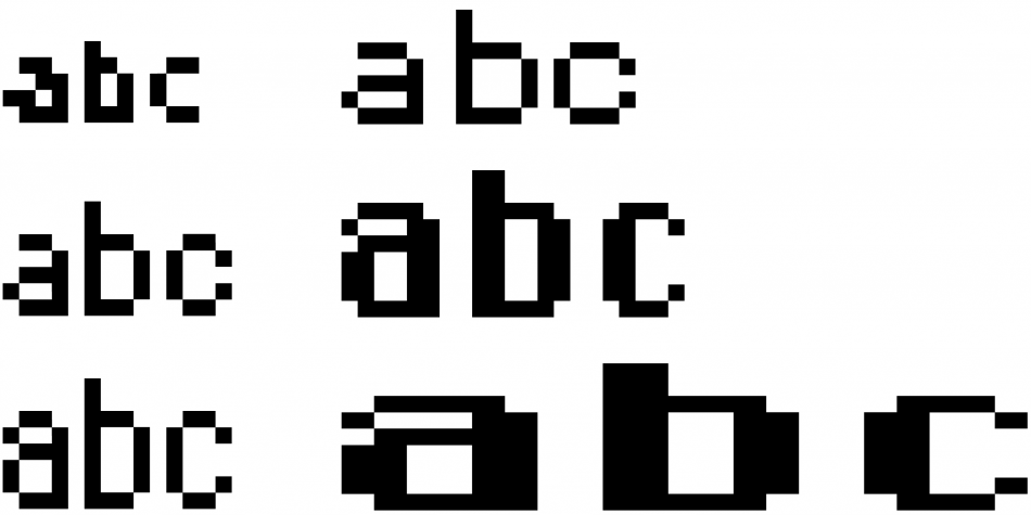 DePixel Font Family