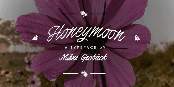 Honeymoon Font