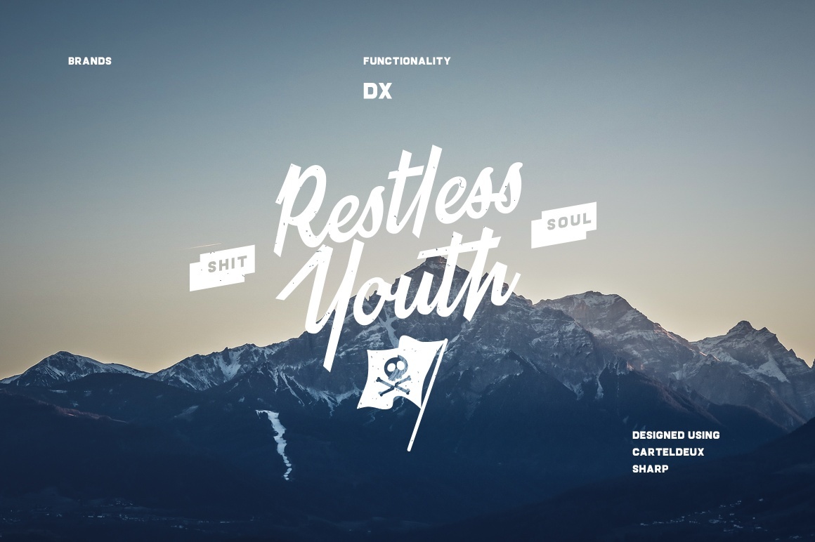 Cartel Deux Script Font Family