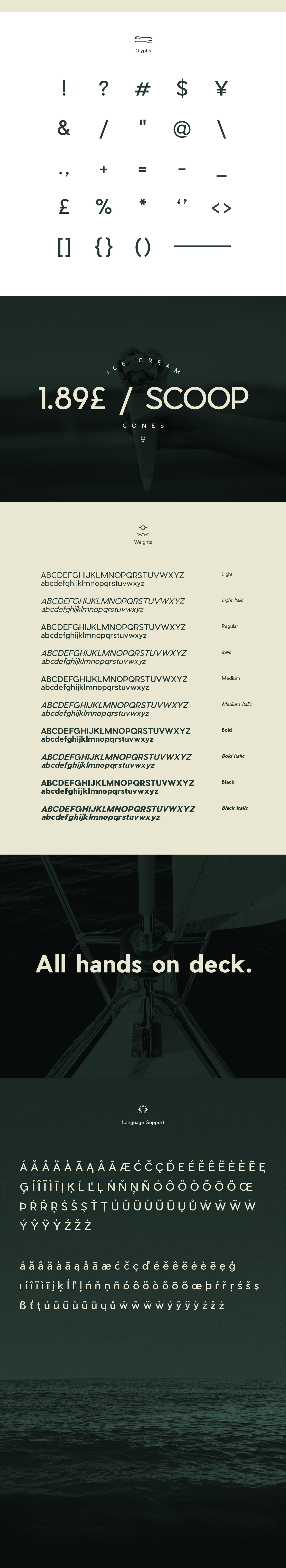 Pier Sans Font Family