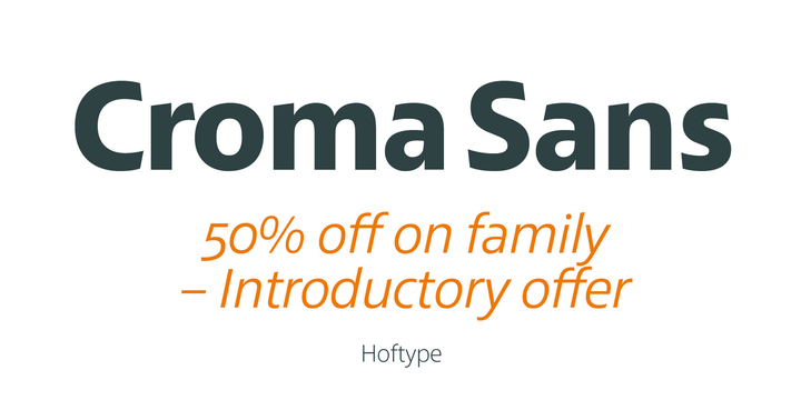 Croma Sans Font Family