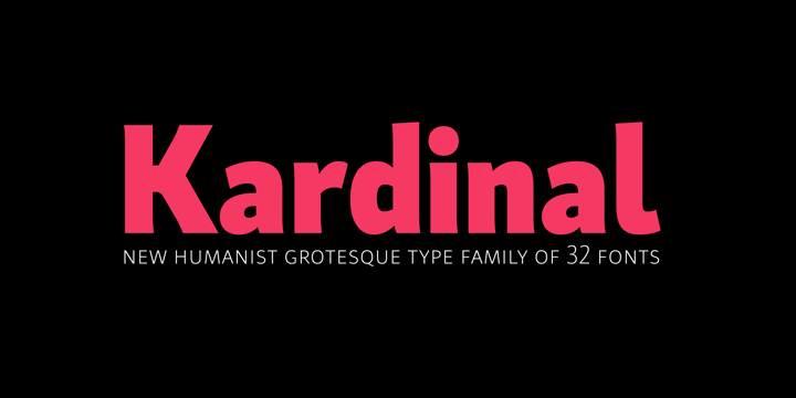 Kardinal Font Family