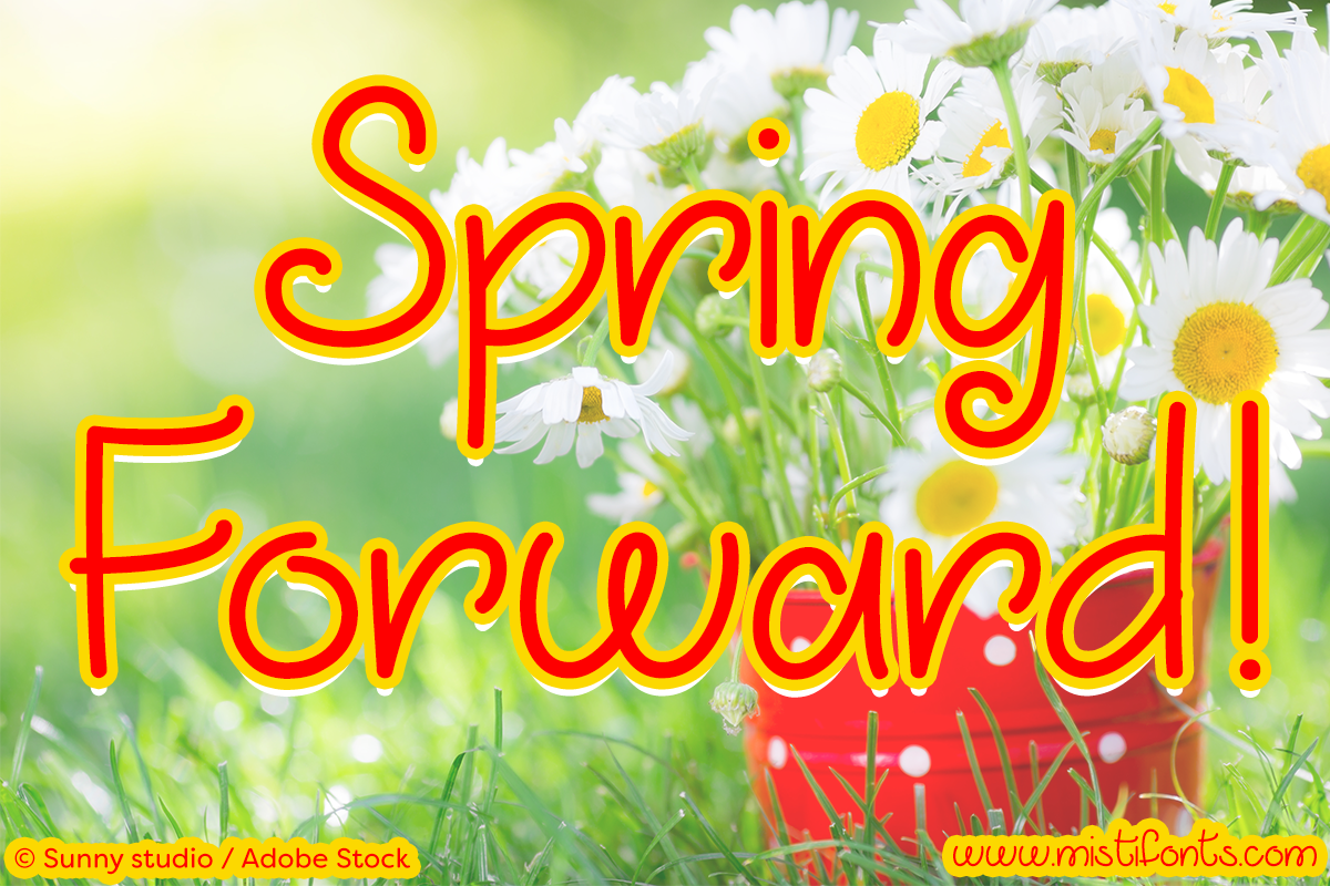 March into Spring Font