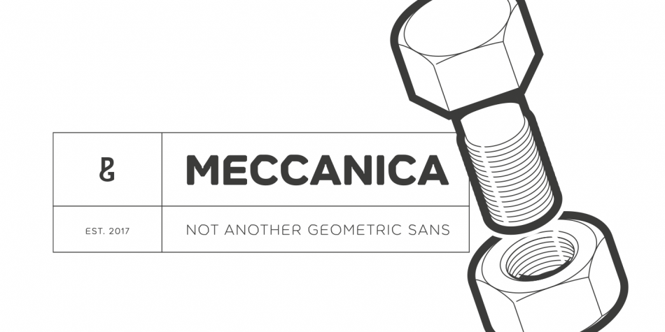Meccanica Font Family