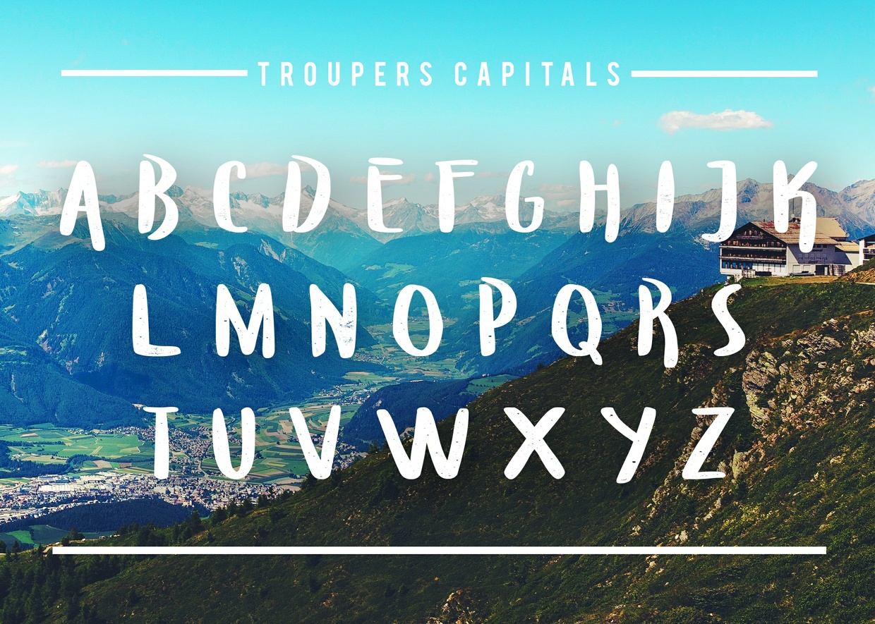 Troupers Font