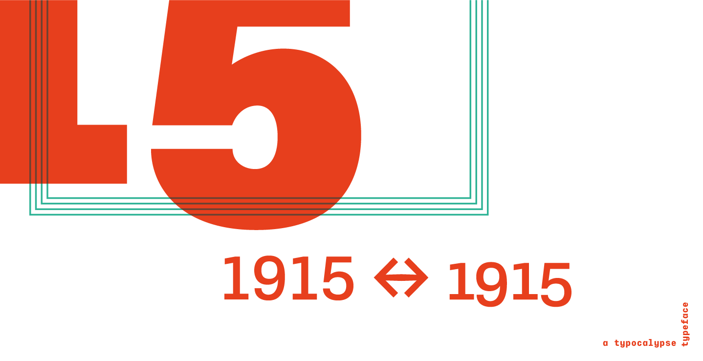 Typewalk 1915 Font Family