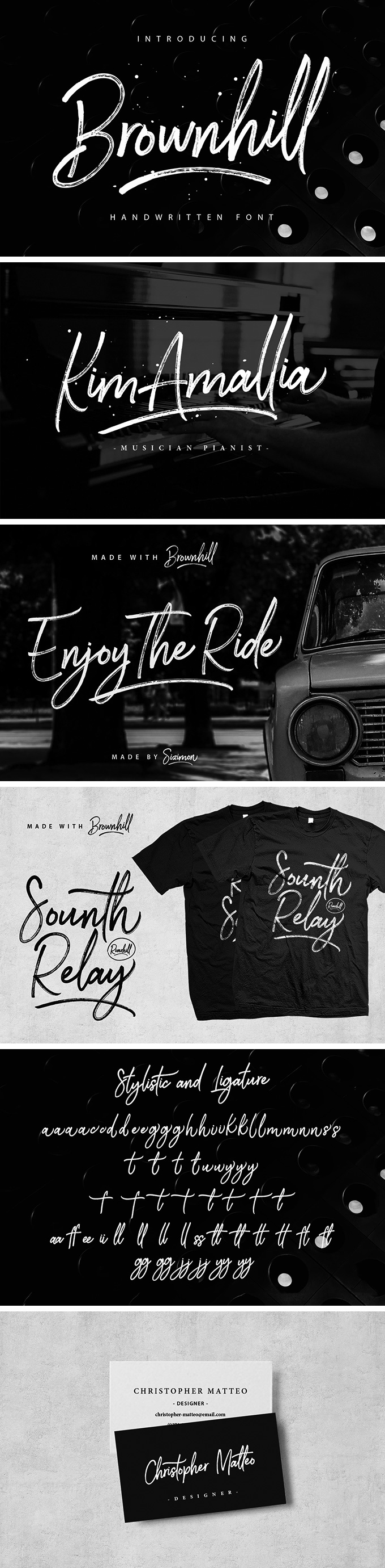 Brownhill Script Font