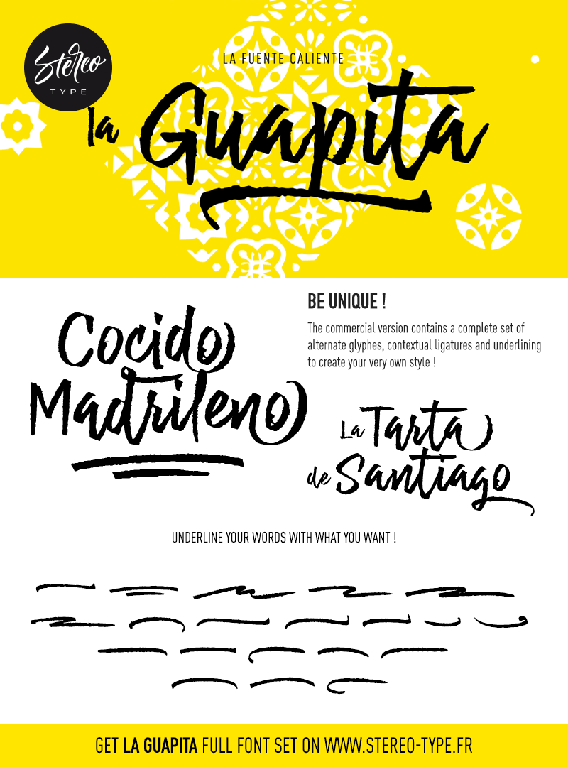 La Guapita Font