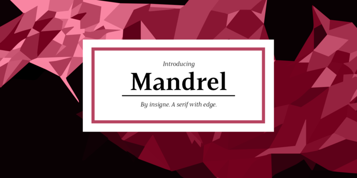 Mandrel Font Family