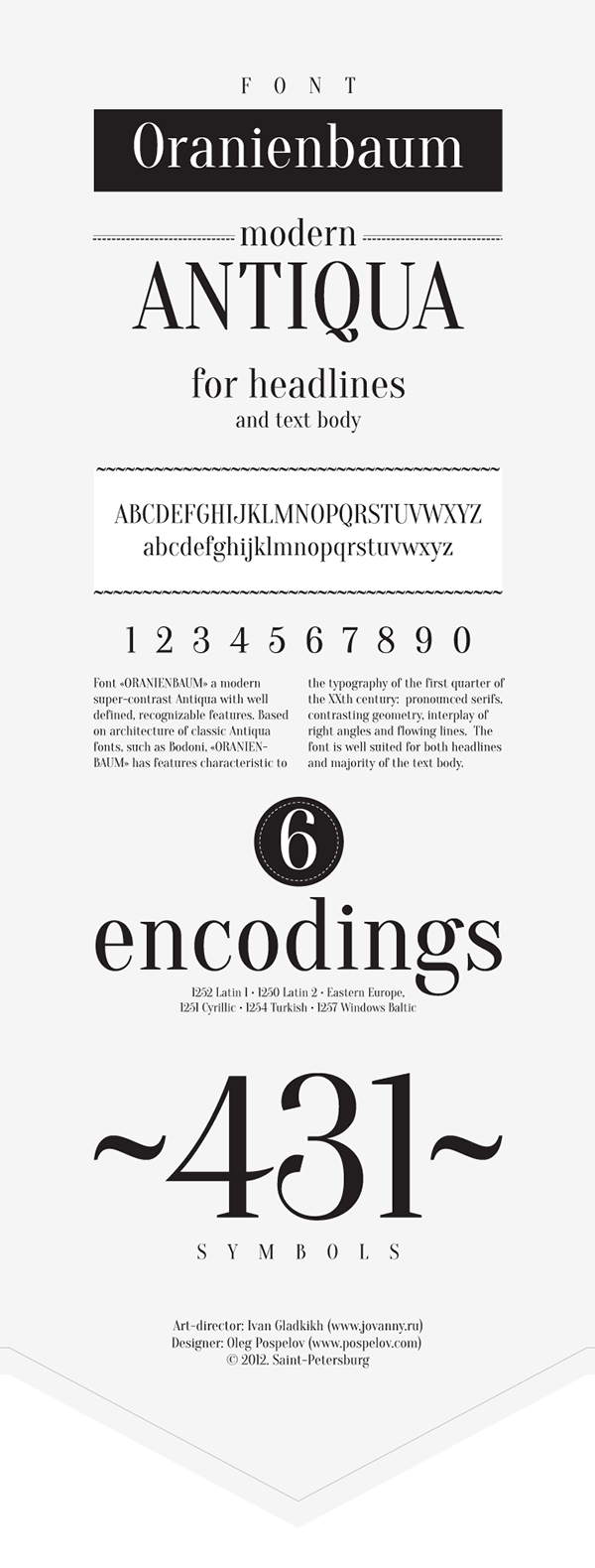 Oranienbaum Serif Font