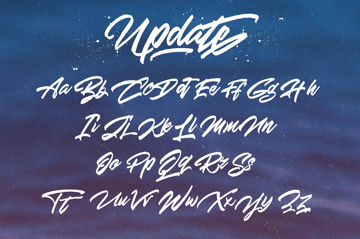 Skywalker Brush Font