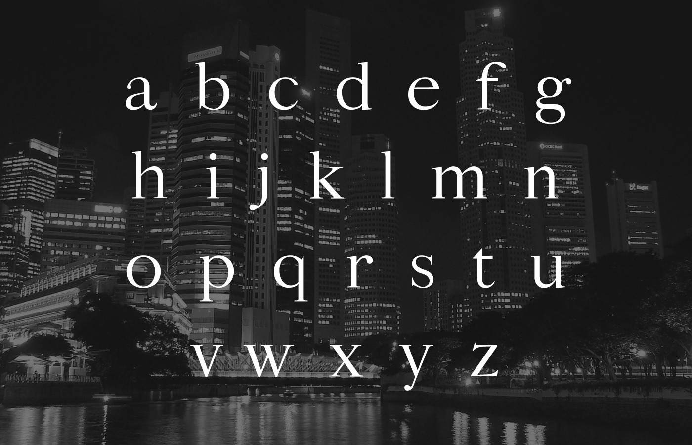 Bludhaven Font