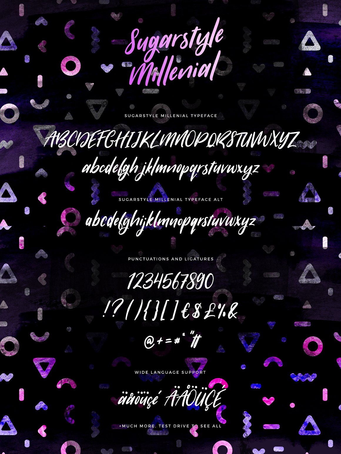 Sugarstyle Millenial Script Font