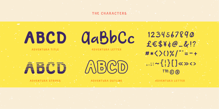 Adventura Font Family