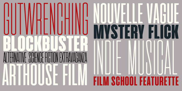 Cinematografica Font Family