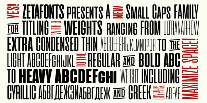 Cinematografica Font Family