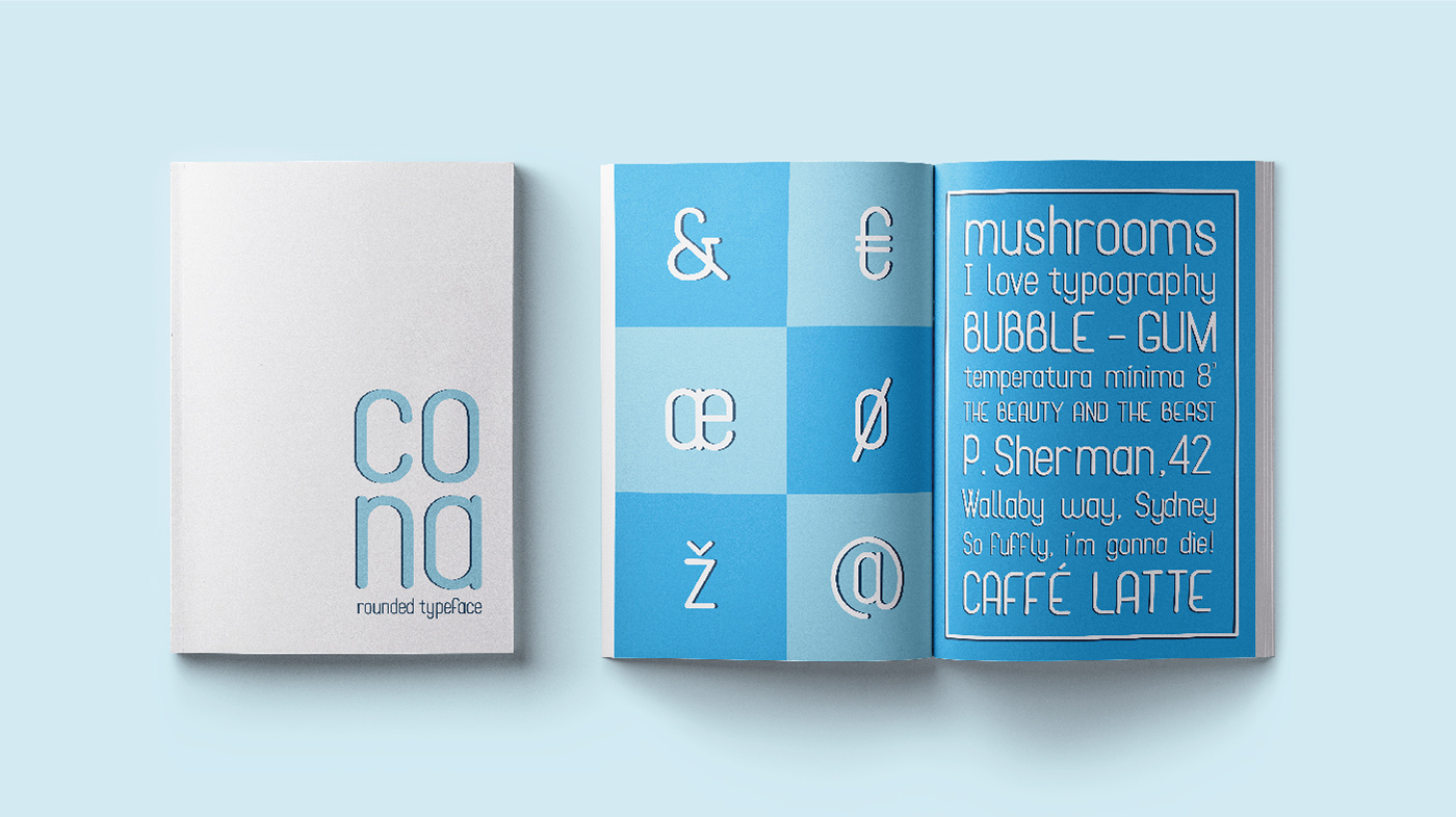 Cona Typeface