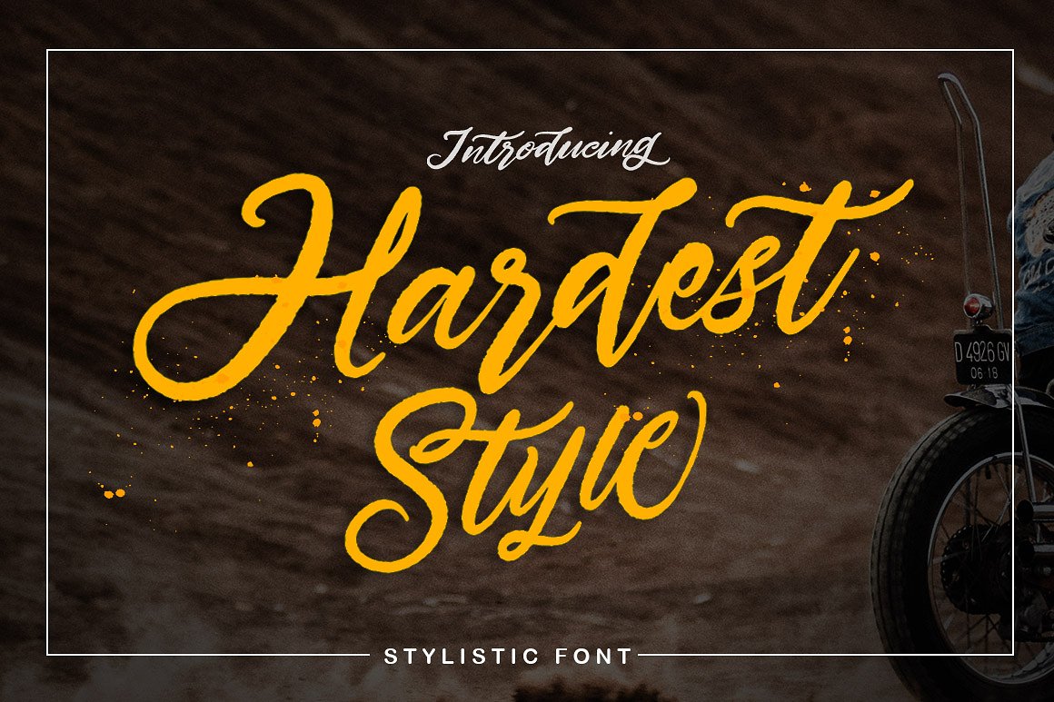 Hardest Stylistic Font