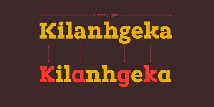 Marek Slab Font Family