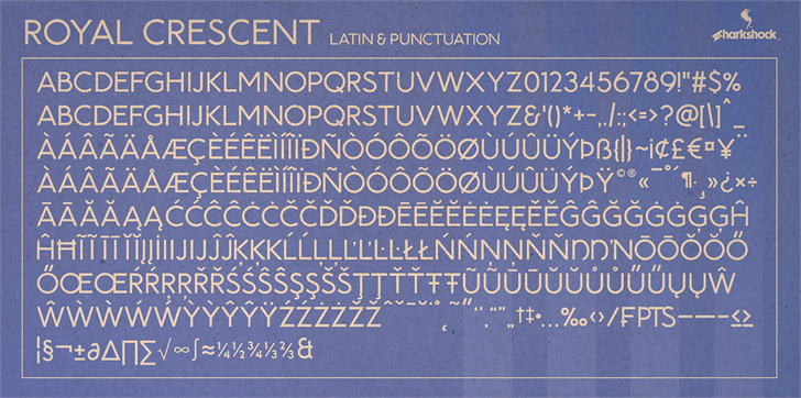 Royal Crescent Font