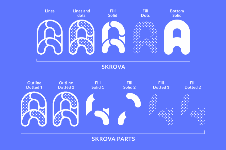 Skrova Layered Font