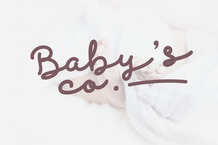 Discobaby Script Font