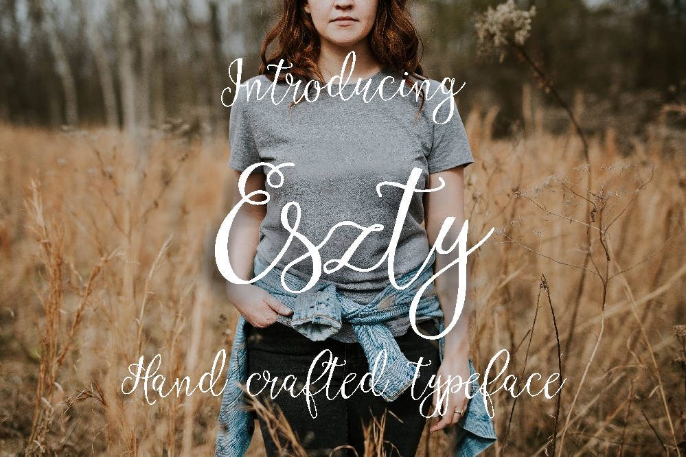 Eszty Script Font