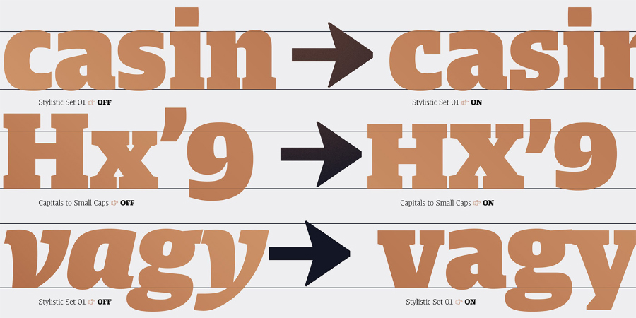 Harrison Serif Pro Font Family