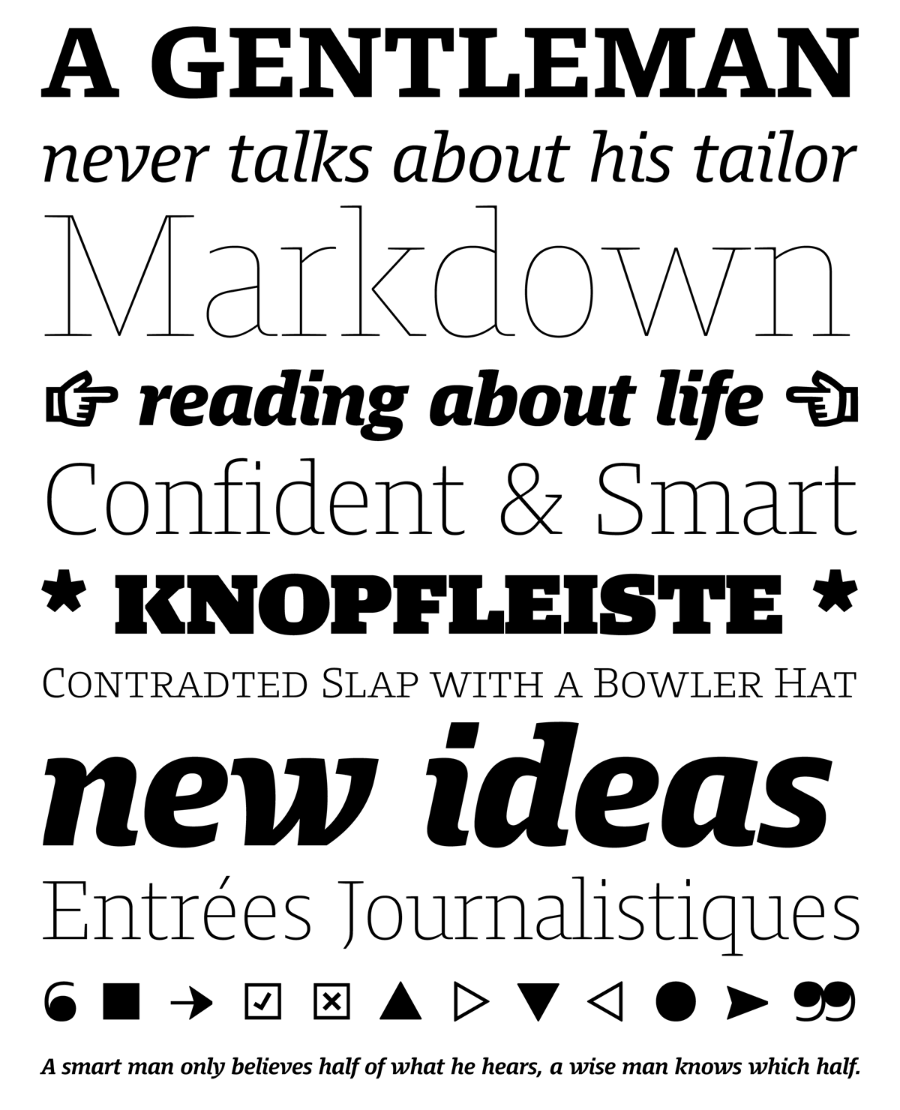 Harrison Serif Pro Font Family