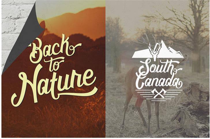 Montreal Script Font