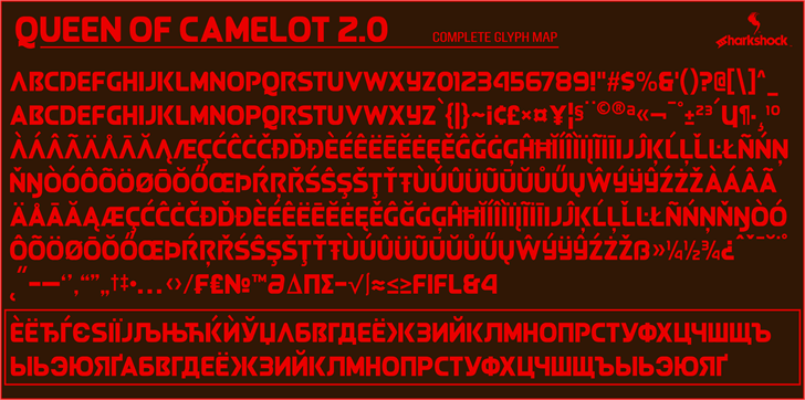 Queen of Camelot 2.0 Font