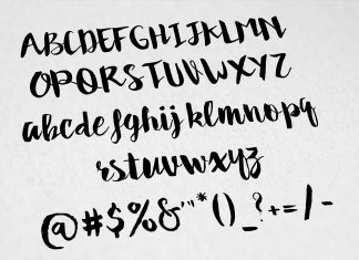 Dakota Script Font