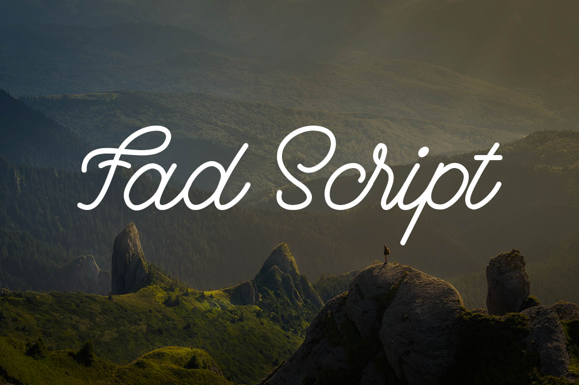 Fad Script Font