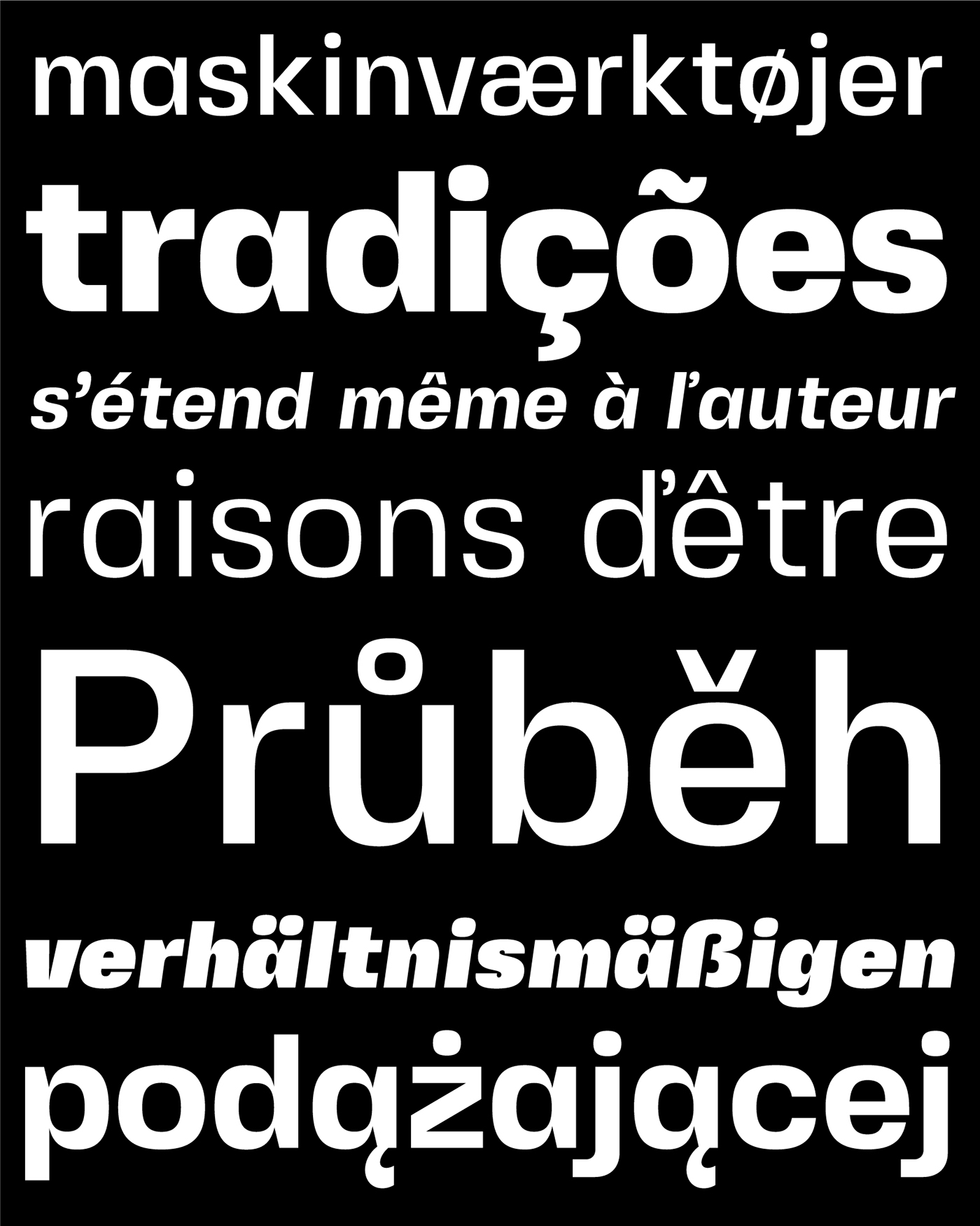 Fivo Sans Modern Font Family