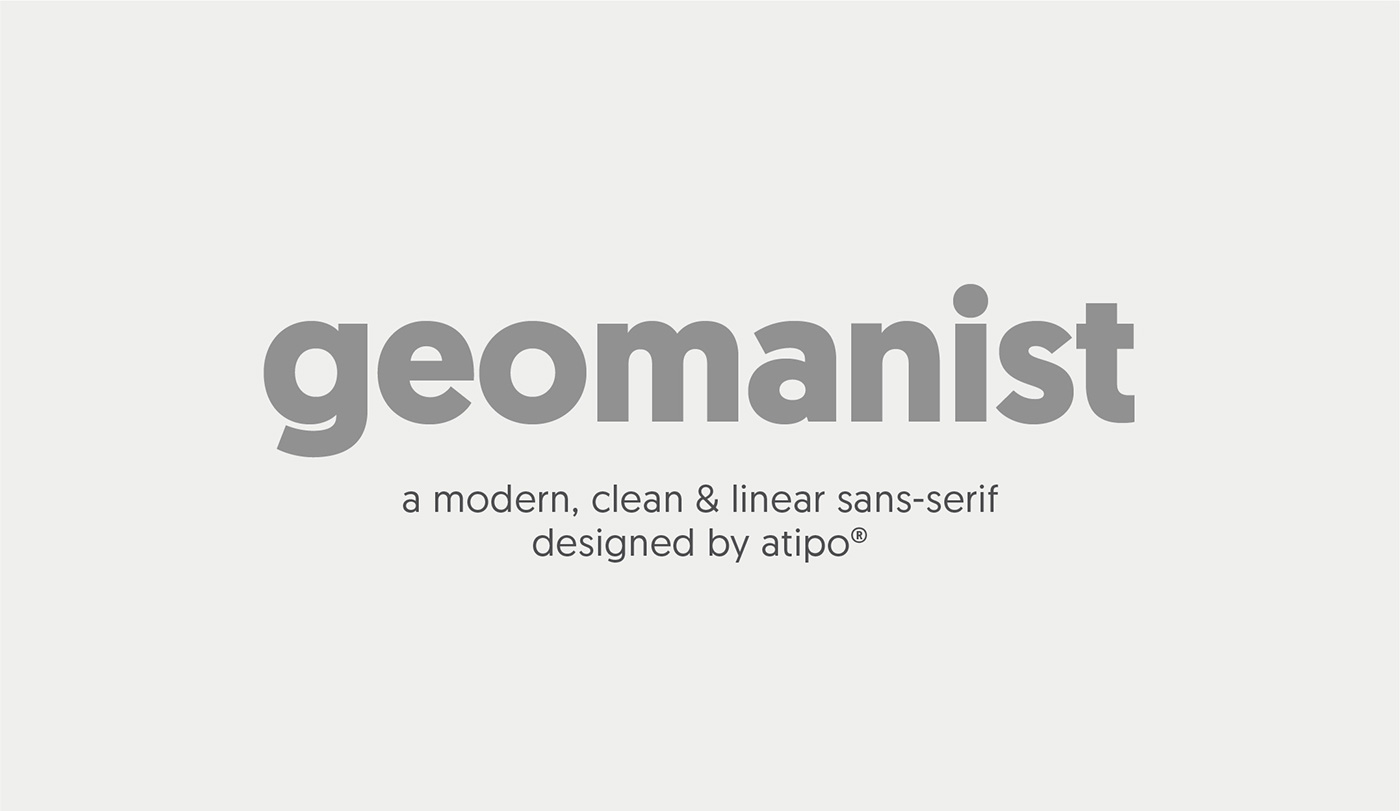 Geomanist Font Family