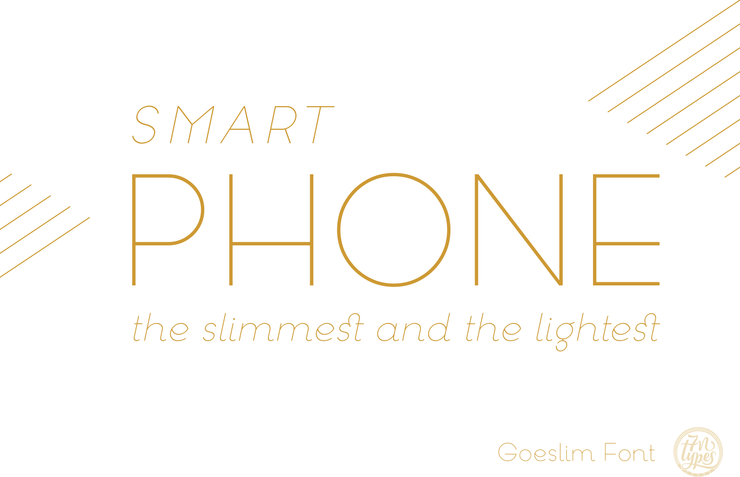 Goeslim Ultra Thin Font