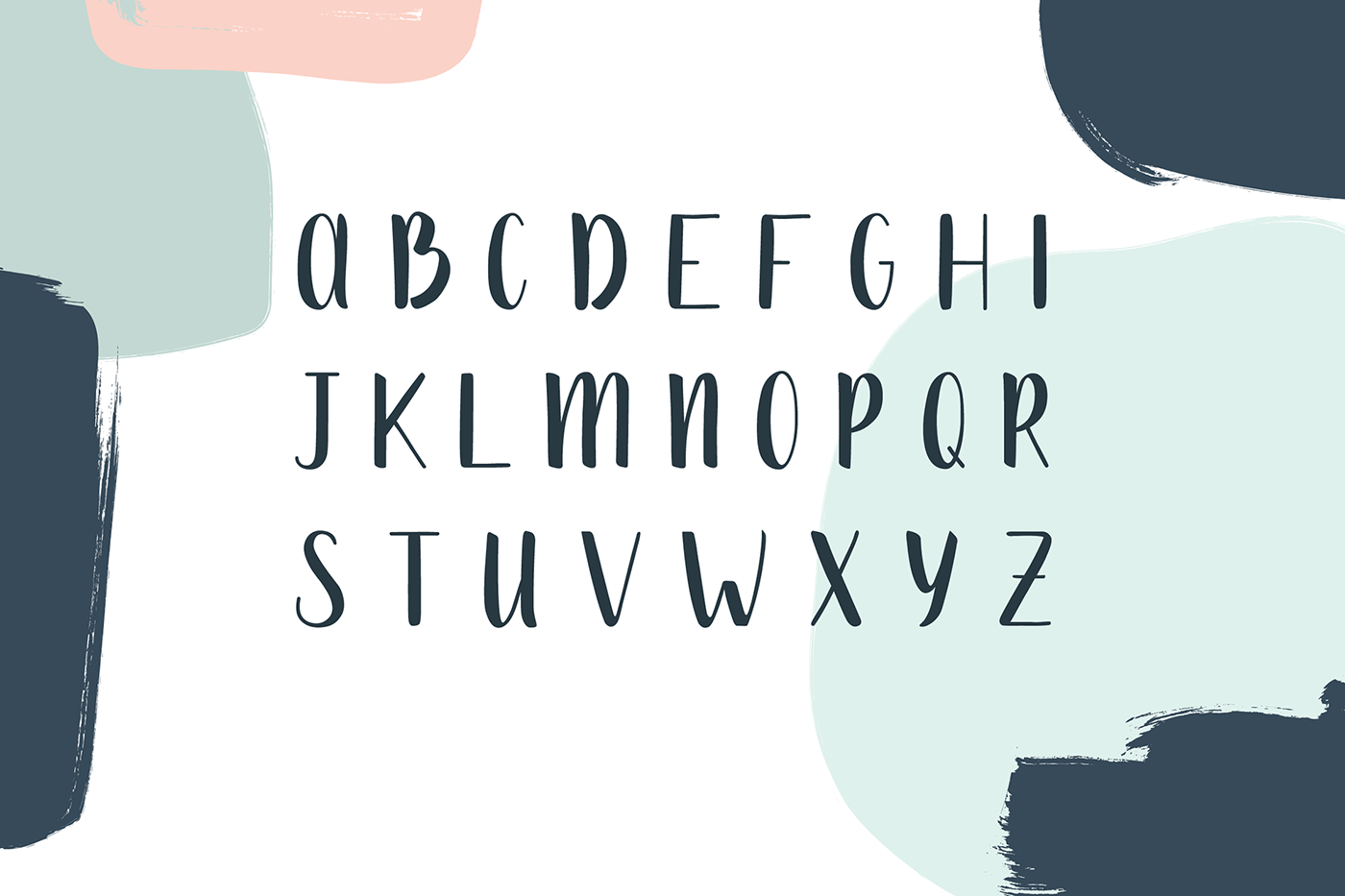 Mona Handdrawn Font