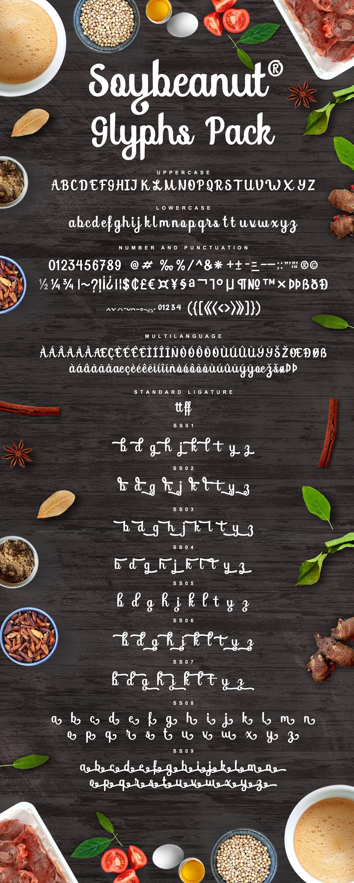 Soybeanut Script Font