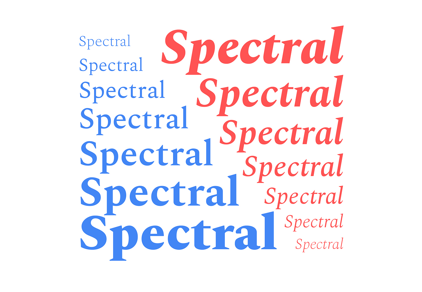 Spectral Font Family