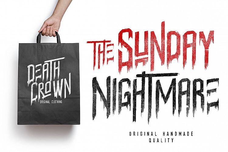 Sunday Nightmare Typeface