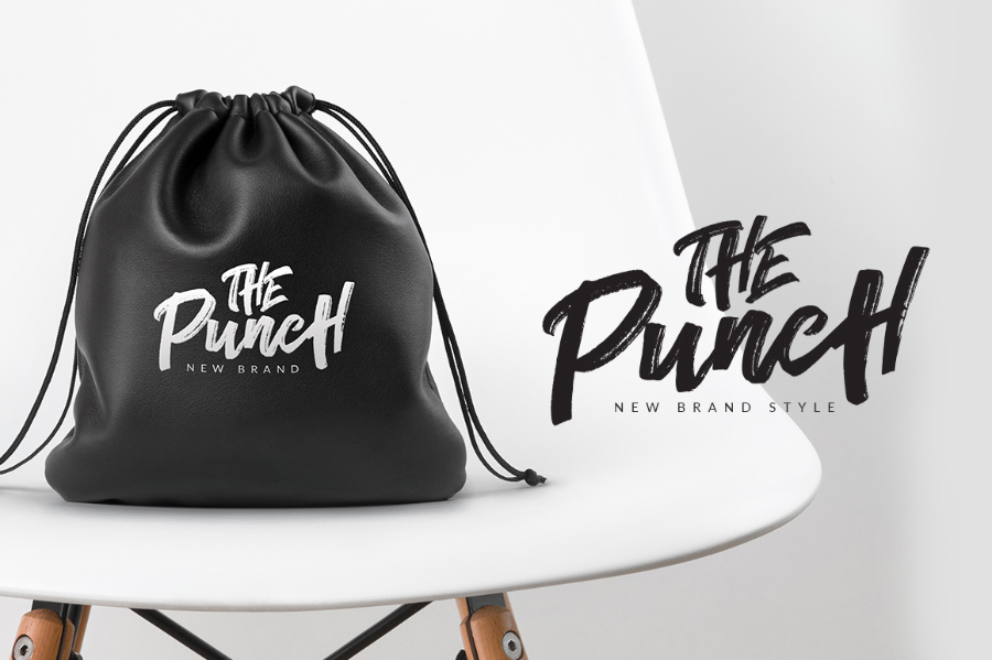 The Conquer Brush Font