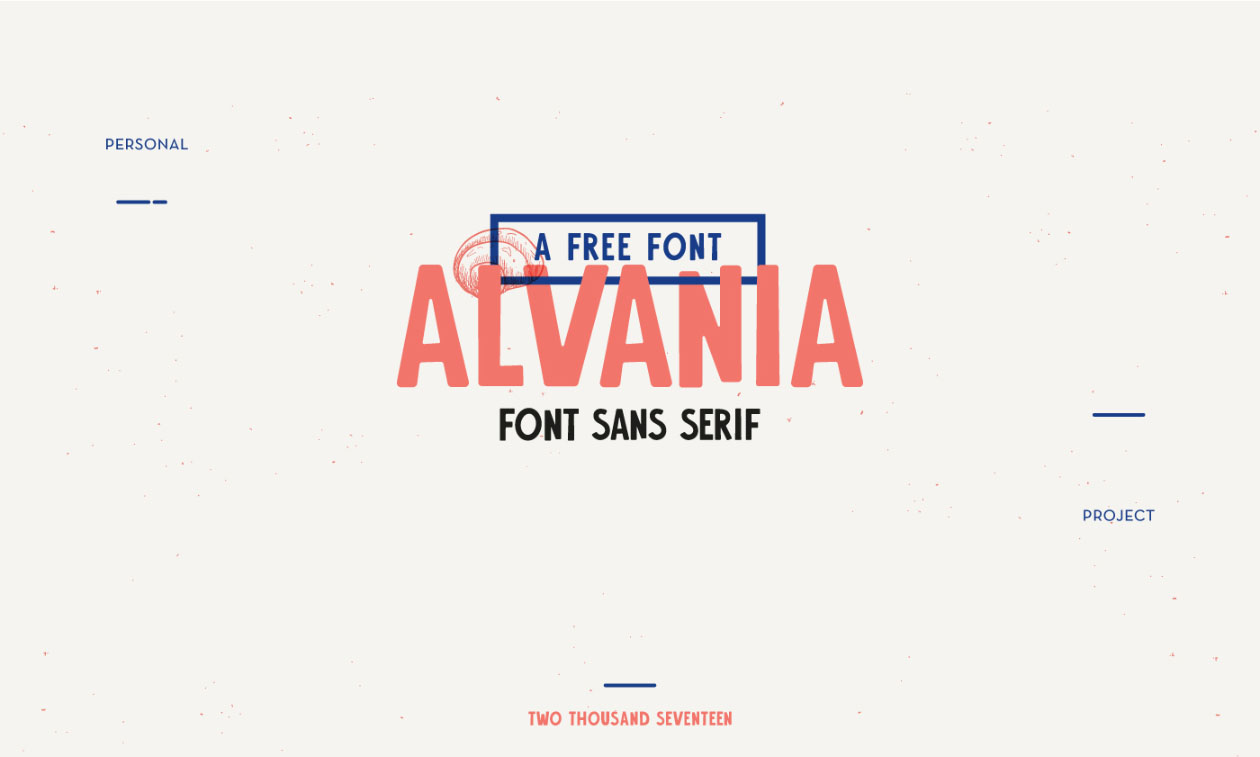 Alvania Typeface