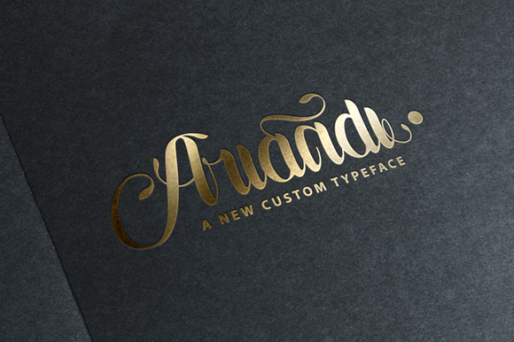 Ariandi Custom Typeface