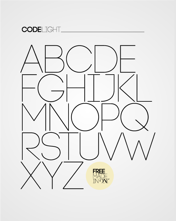 CODE Font Family