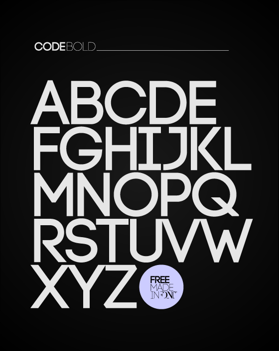 CODE Font Family