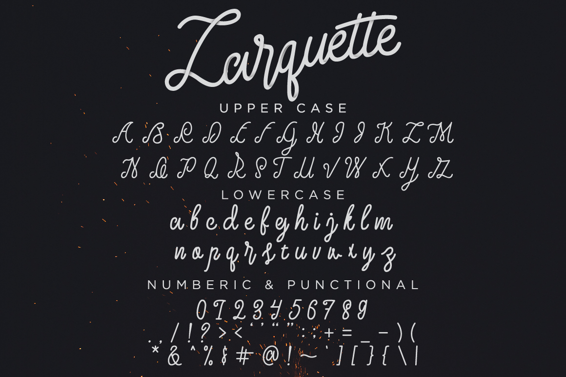 Larquette Script Font