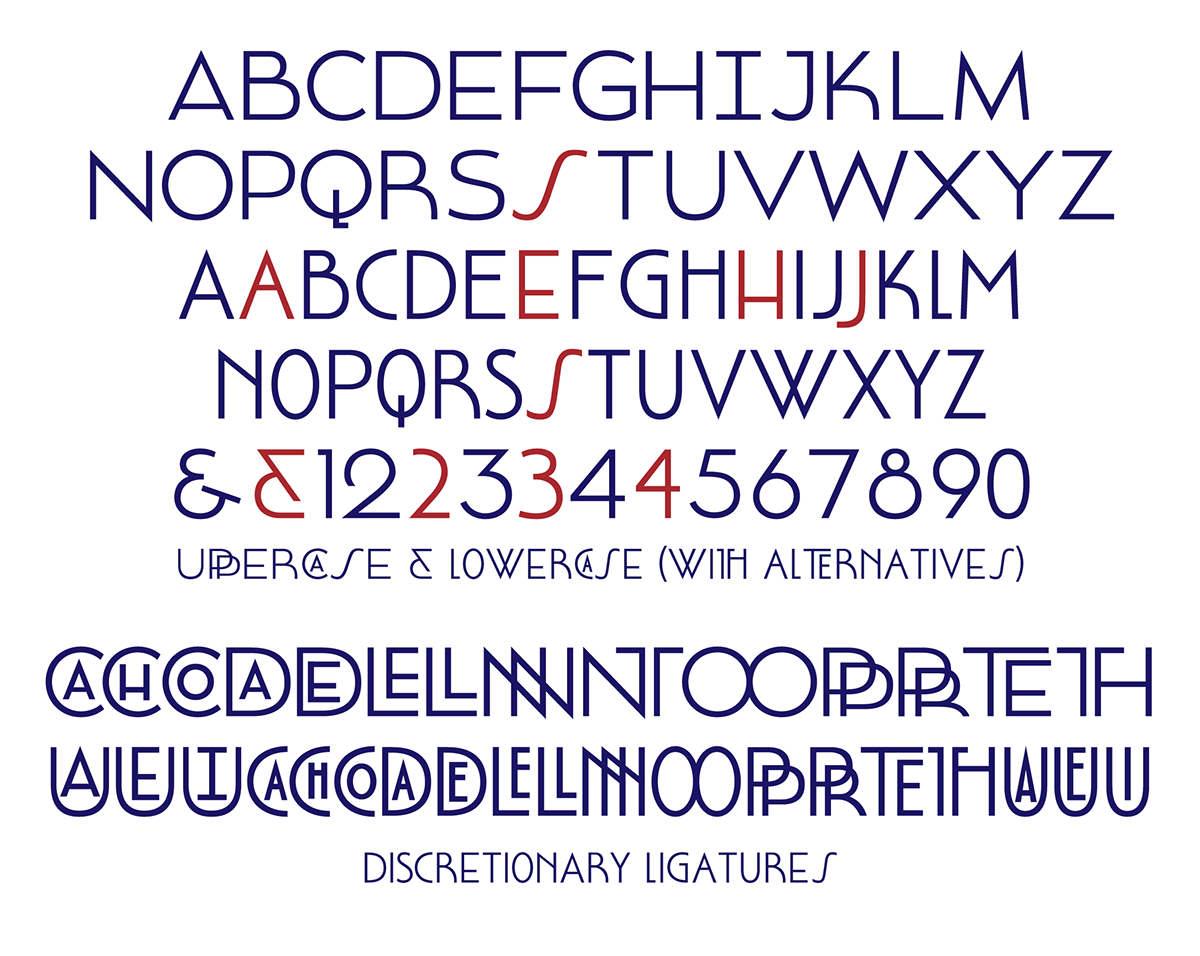 Mouron Typeface