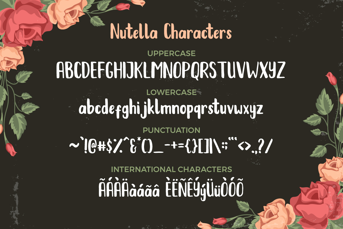 Nutella Font